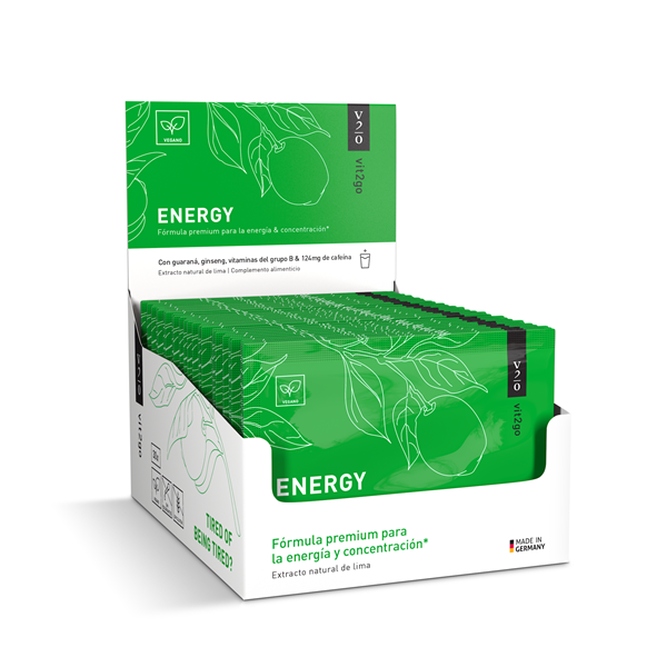 ENERGY Caja expositora de 30 sobres (30 x 10g)