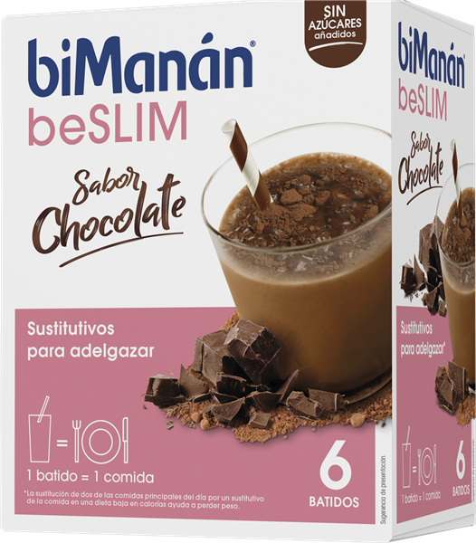 BIMANAN Beslim - Batido Sustitutivo Sabor Chocolate