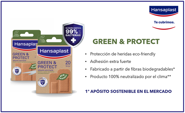 Apósitos Sostenibles Green&Protect