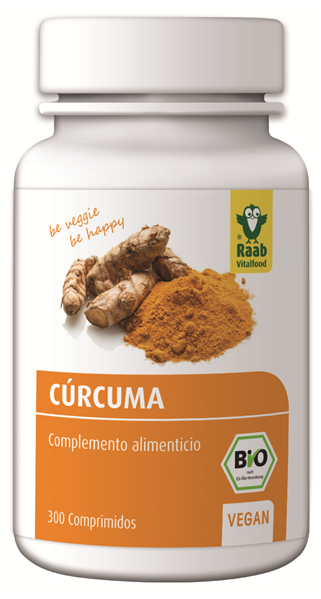 Curcuma bio, 300 comprimidos, RF