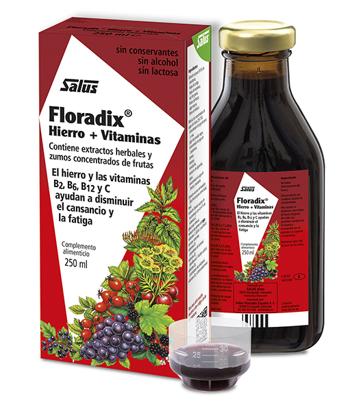 Floradix 250 ml y 500 ml