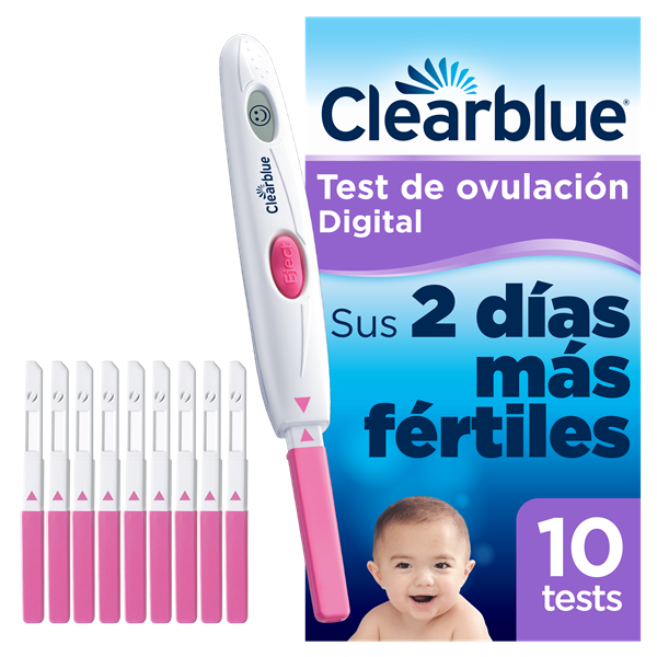 Test de ovulación Clearblue Digital, 10 tests