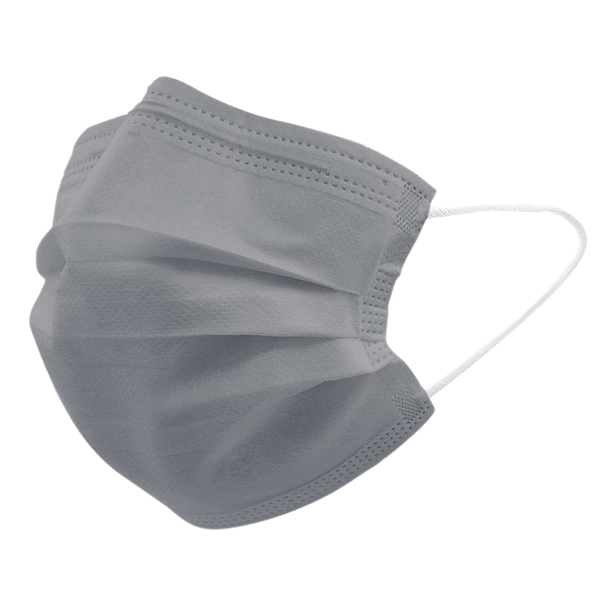 Grey surgical mask
