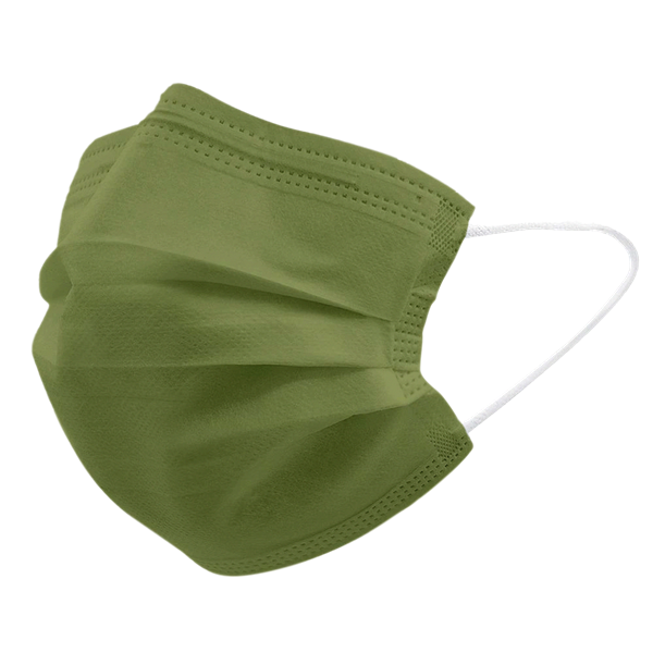 Army green surgical mask