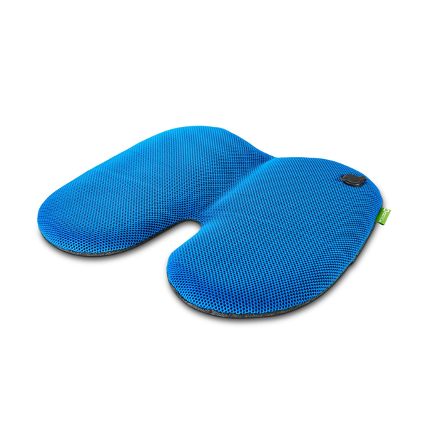 Electric blue NOATEC cushion with anti-slip base