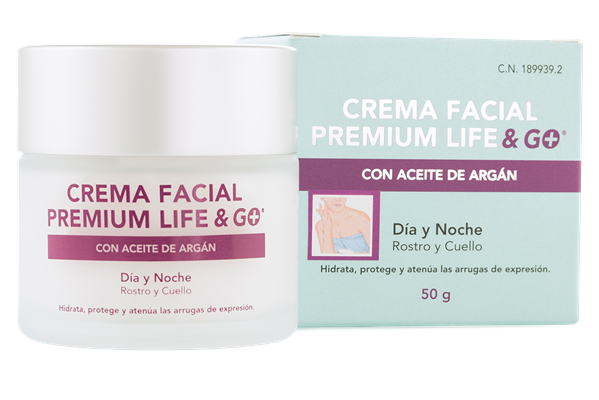 Crema Facial  Premium Life & GO