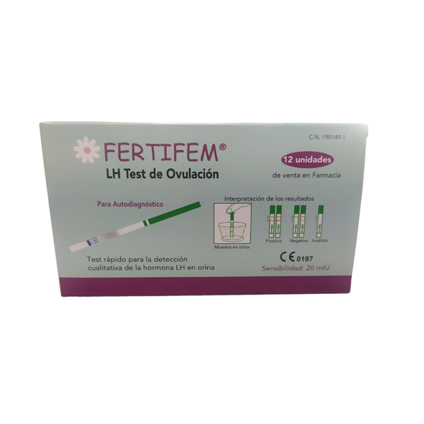 Test de ovulación FERTIFEM  12 Uds.