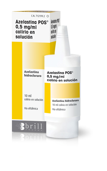 Azelastina POS 0,5 mg/ml colirio en solución
