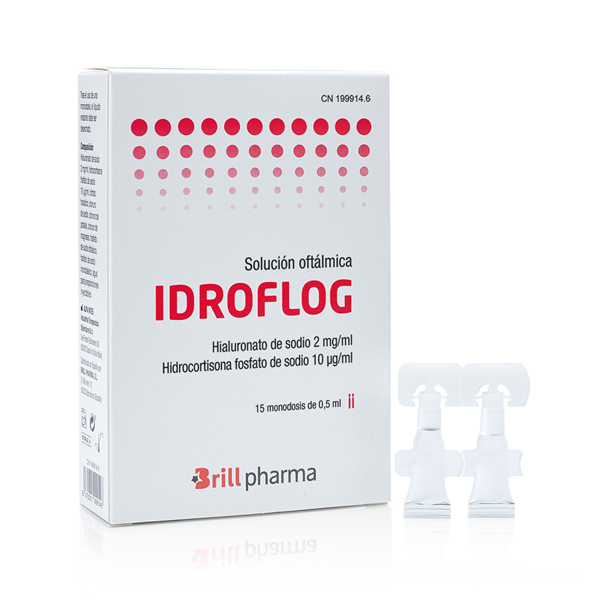 IDROFLOG Solución Oftálmica 15 x 0,5 ml