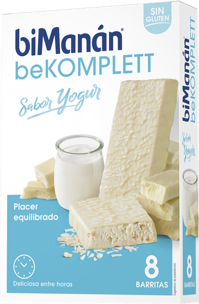 BiManán beKOMPLETT Barritas sabor Yogur