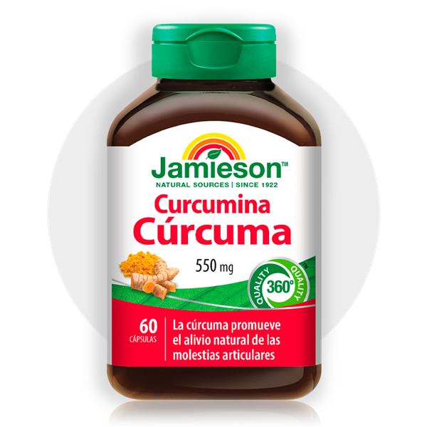 JAMIESON CURCUMINA CURCUMA 550MG 60 CAP VEGETALES